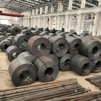 ST37 Carbon Steel Coil Hot Rolled JIS G3103 Metal Rolls Black 1250mm For Industry