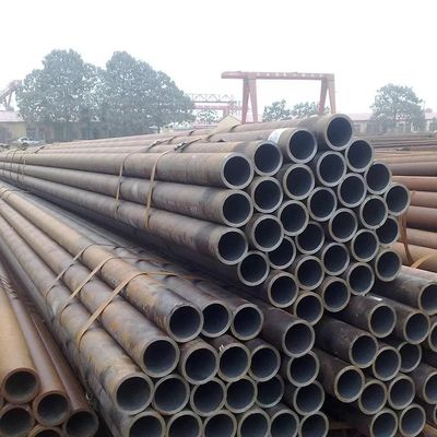ASTM A106 Seamless MS Carbon Steel Pipe Tube SCH40 CNC Laser Cutting For Waterworks