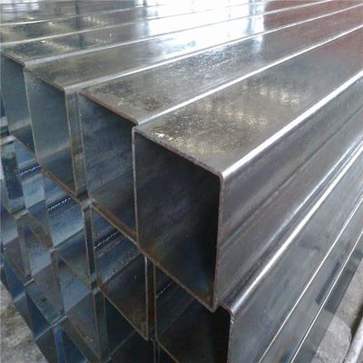 ASTM Q235B Welded Rectangular Steel Tube Hollow Square Pipe For Construction